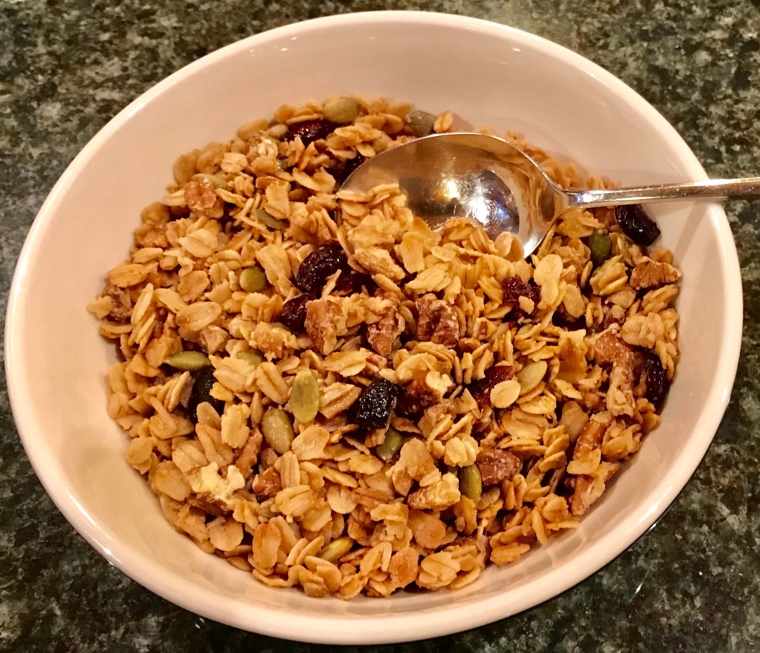 Bulk Maple Crunch Granola - 16 oz Bag Maple Pecan with Pumpkin Seeds and Cranberries