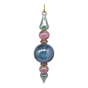 Multi-Hued Finial with Sapphire Center and Gold Accents