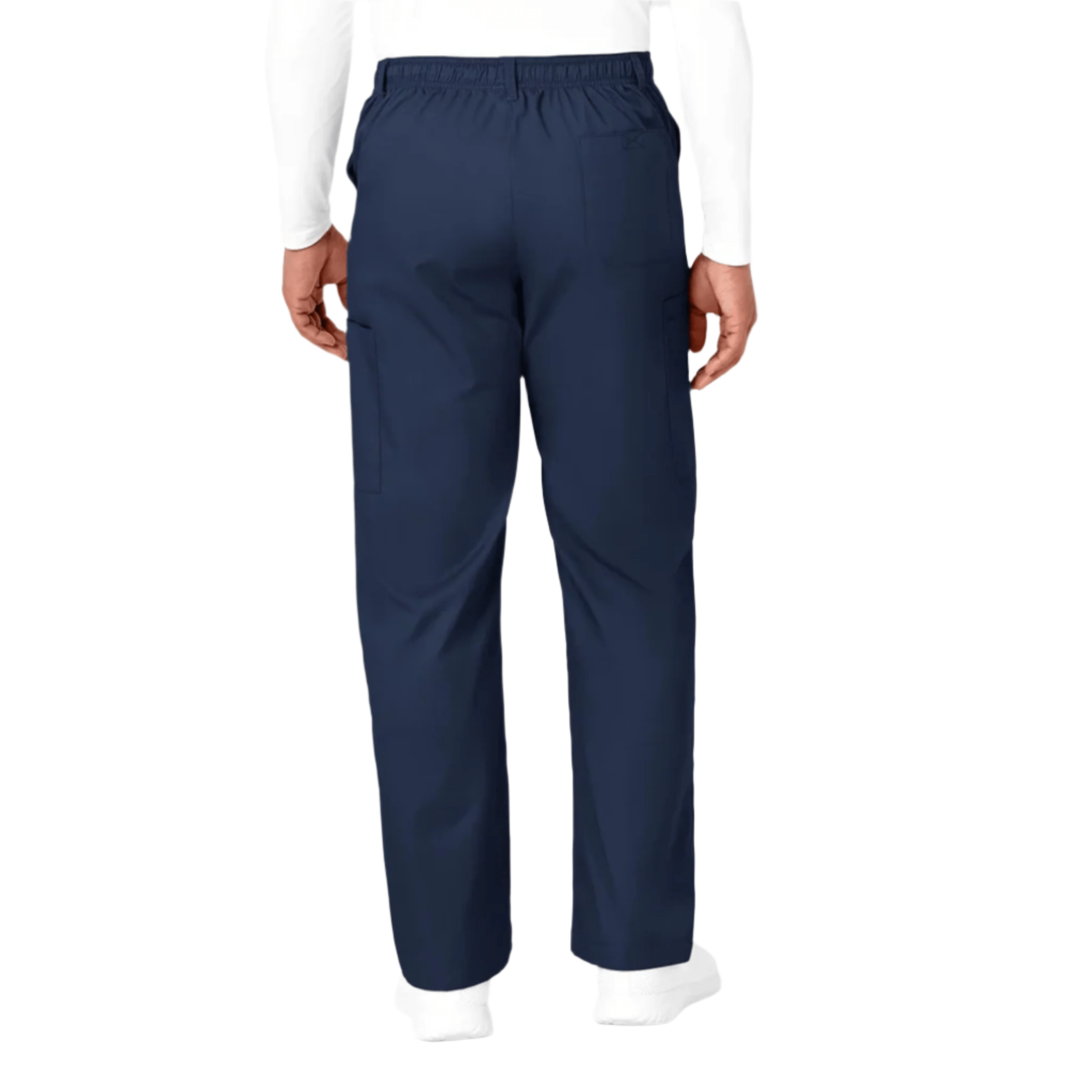 Wink Men's Cargo Scrub Pant - Navy Blue by Lenny's Shoe & Apparel