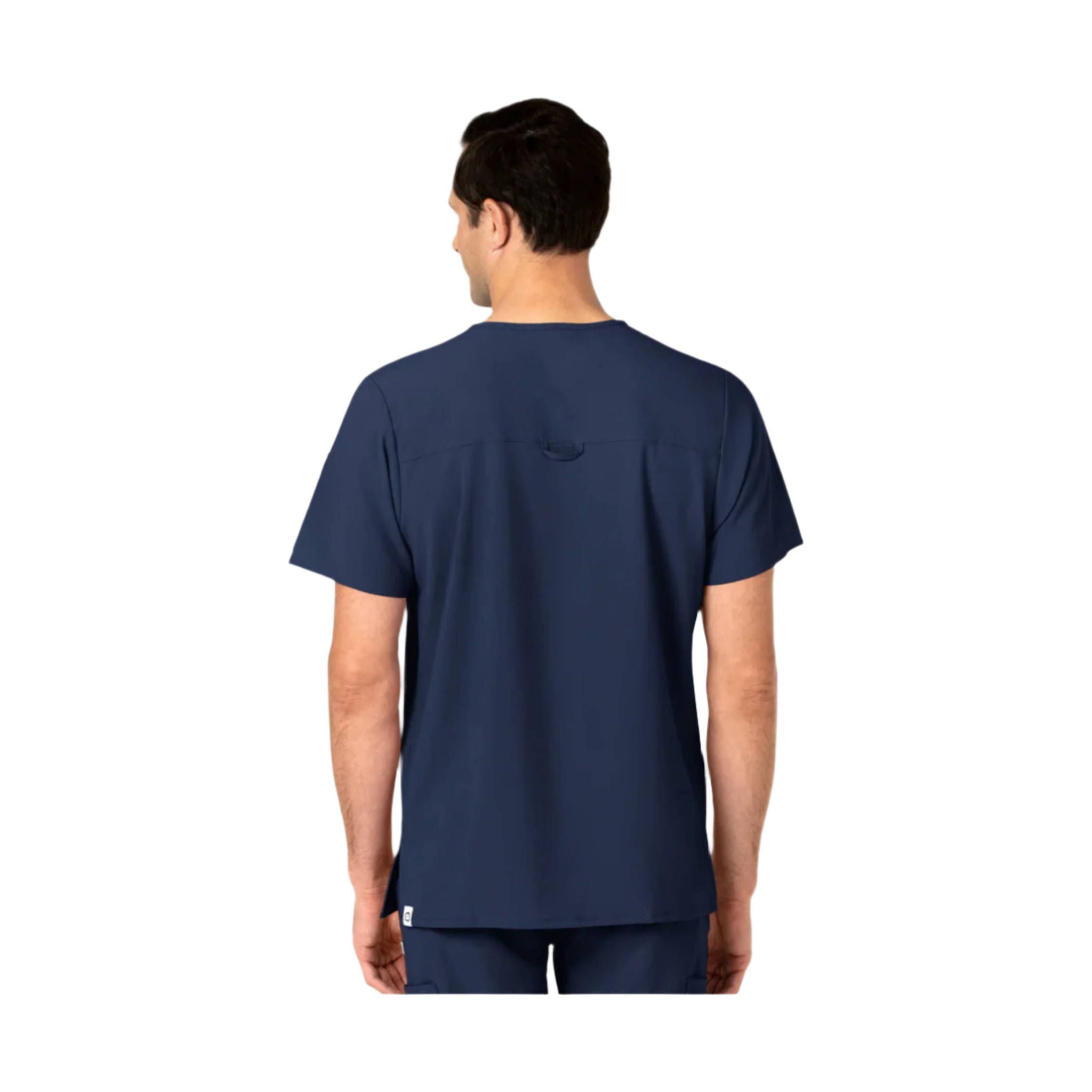 Wink Men's EZ Zip Scrub Top - Navy by Lenny's Shoe & Apparel