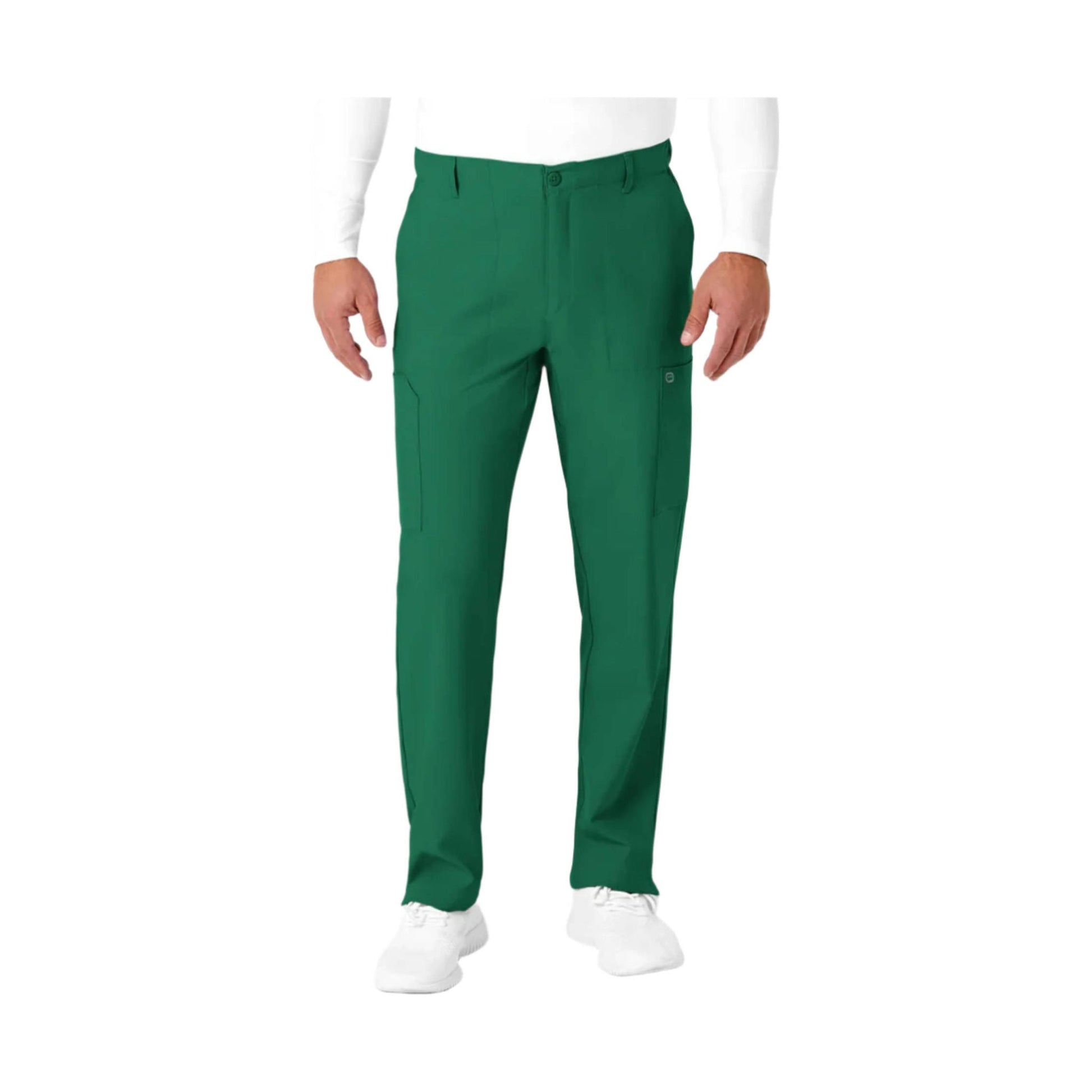 Wink Men's Flat Front Cargo Scrub Pant - Hunter by Lenny's Shoe & Apparel