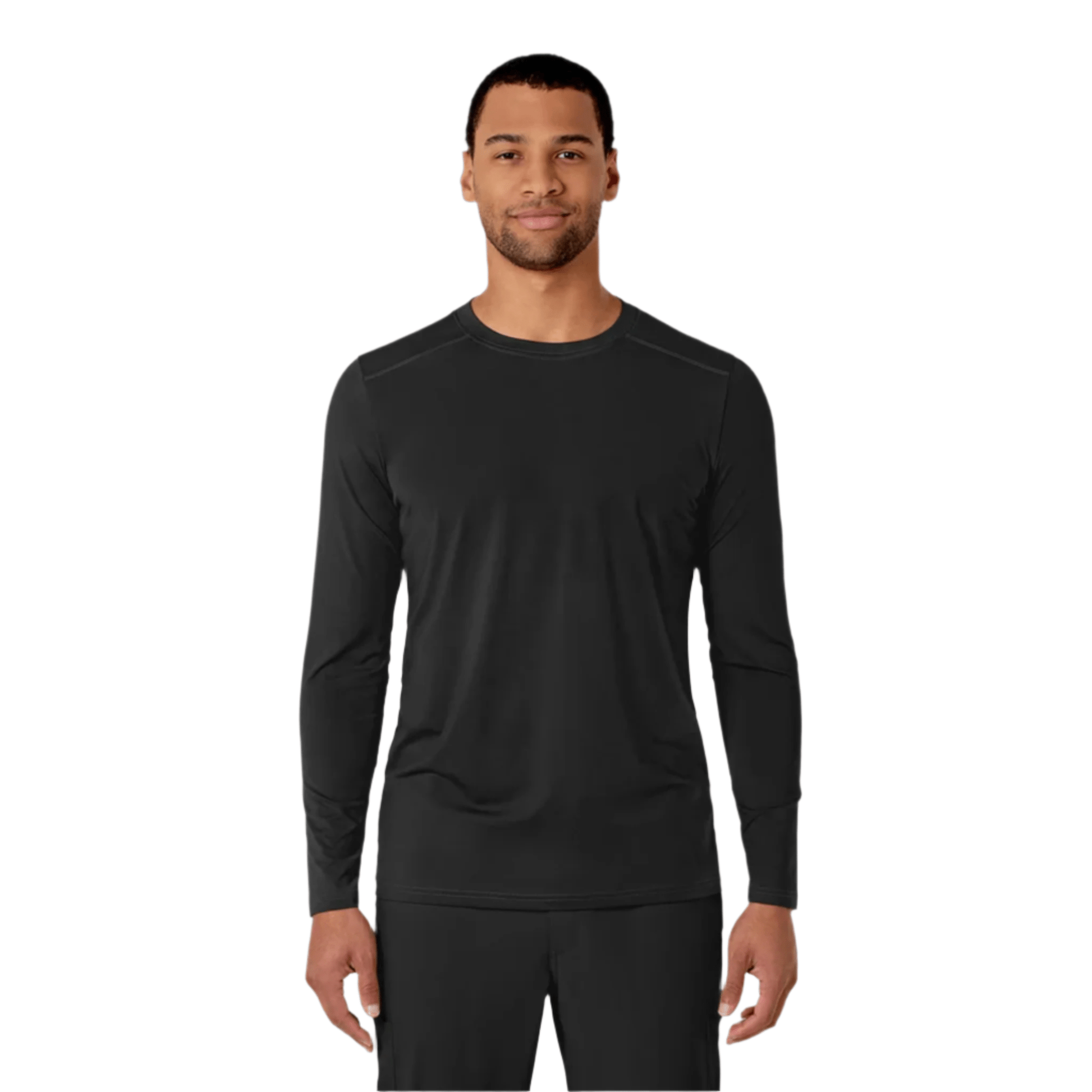 Wink Men's Performance Long Sleeve Tee - Black by Lenny's Shoe & Apparel