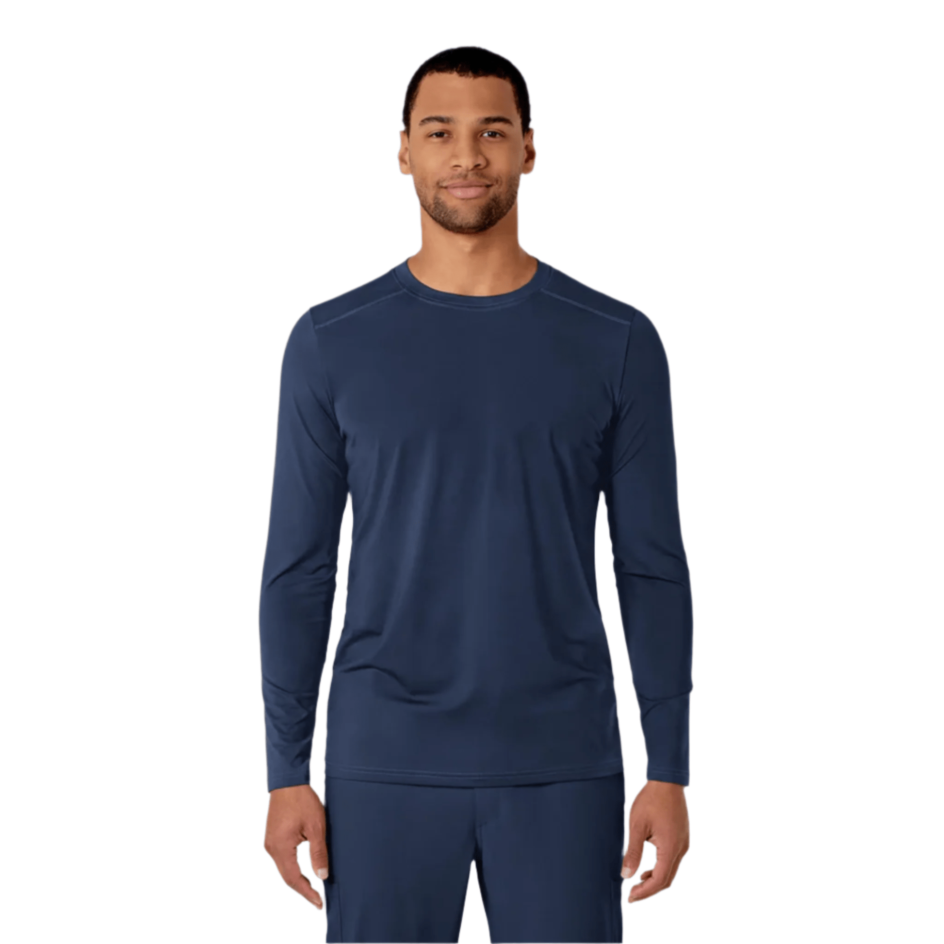 Wink Men's Performance Long Sleeve Tee - Navy by Lenny's Shoe & Apparel