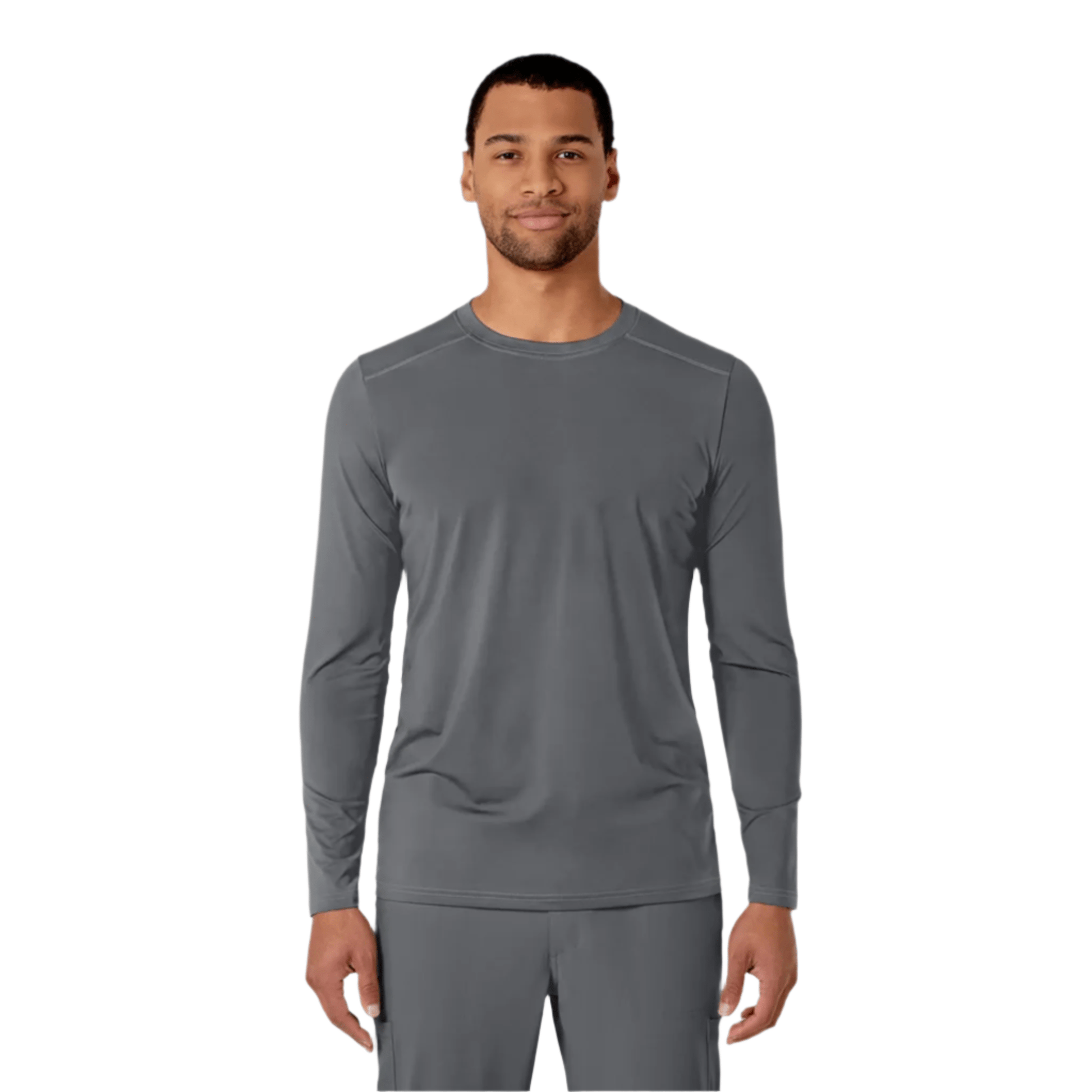 Wink Men's Performance Long Sleeve Tee - Pewter by Lenny's Shoe & Apparel
