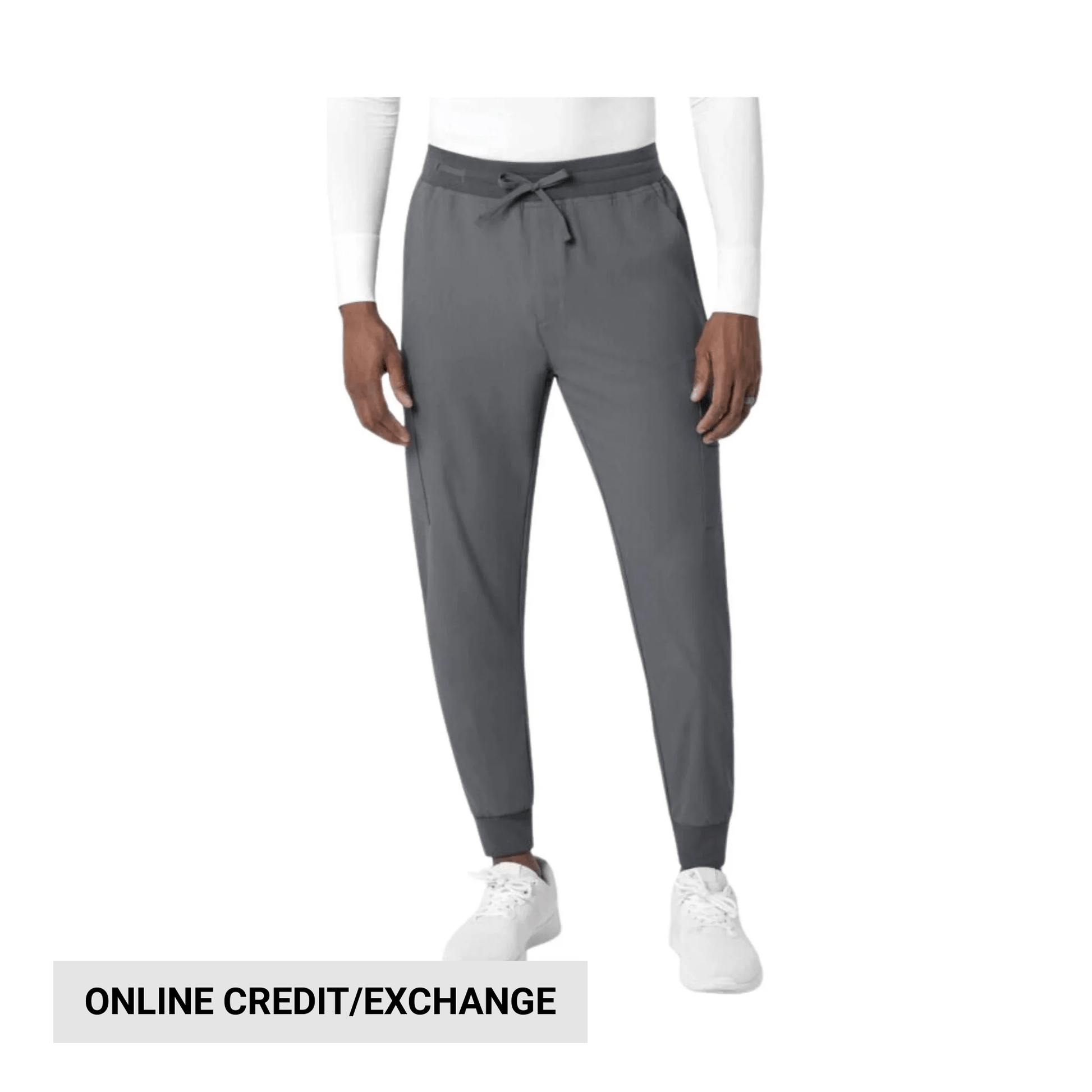 Wink Men's Utility Jogger Scrub Pant - Pewter by Lenny's Shoe & Apparel