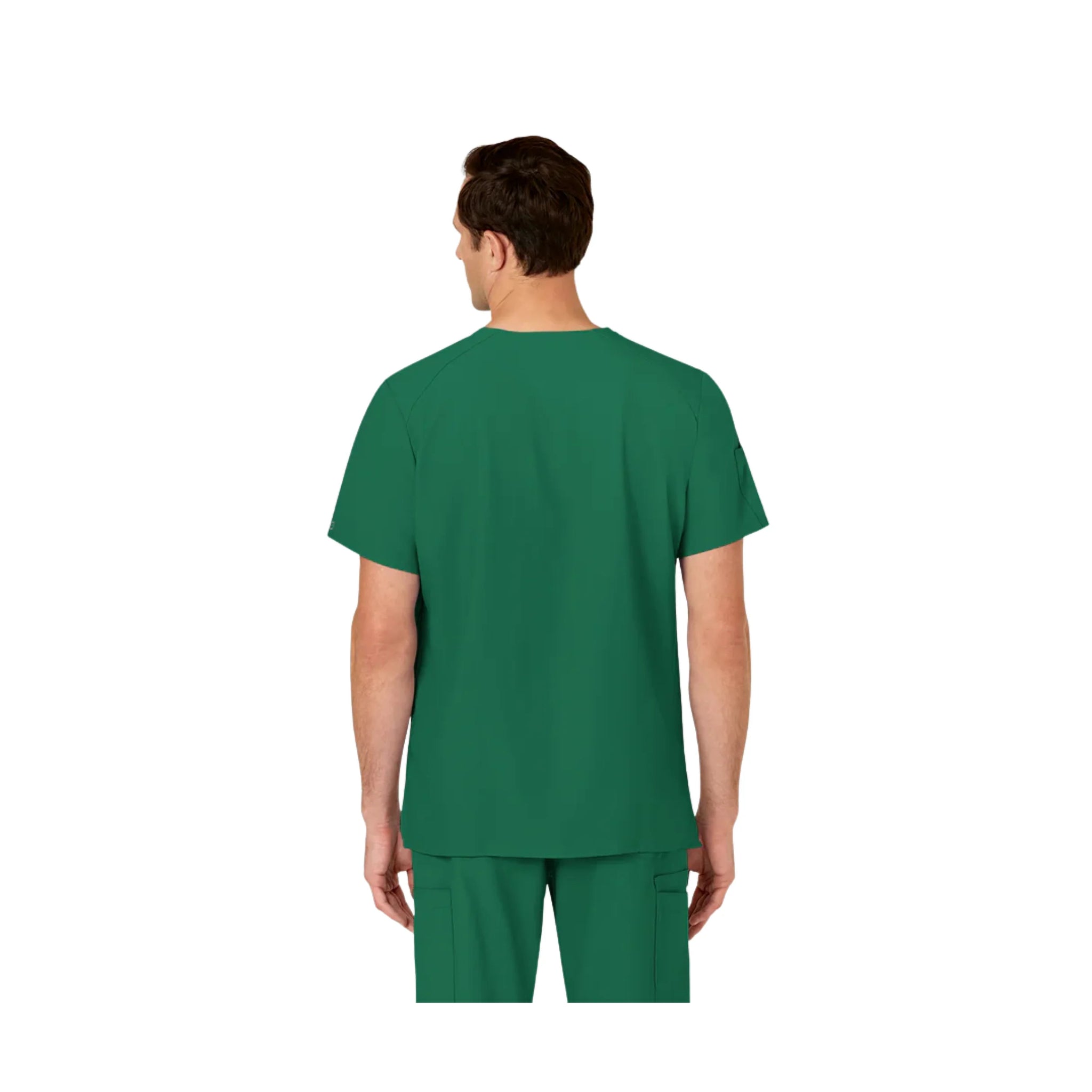 Wink Men's V Neck Scrub Top - Hunter by Lenny's Shoe & Apparel