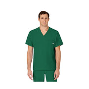 Wink Men's V Neck Scrub Top - Hunter by Lenny's Shoe & Apparel