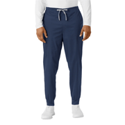 Wink Men's Work Cargo Jogger Scrub Pant - Navy Blue by Lenny's Shoe & Apparel