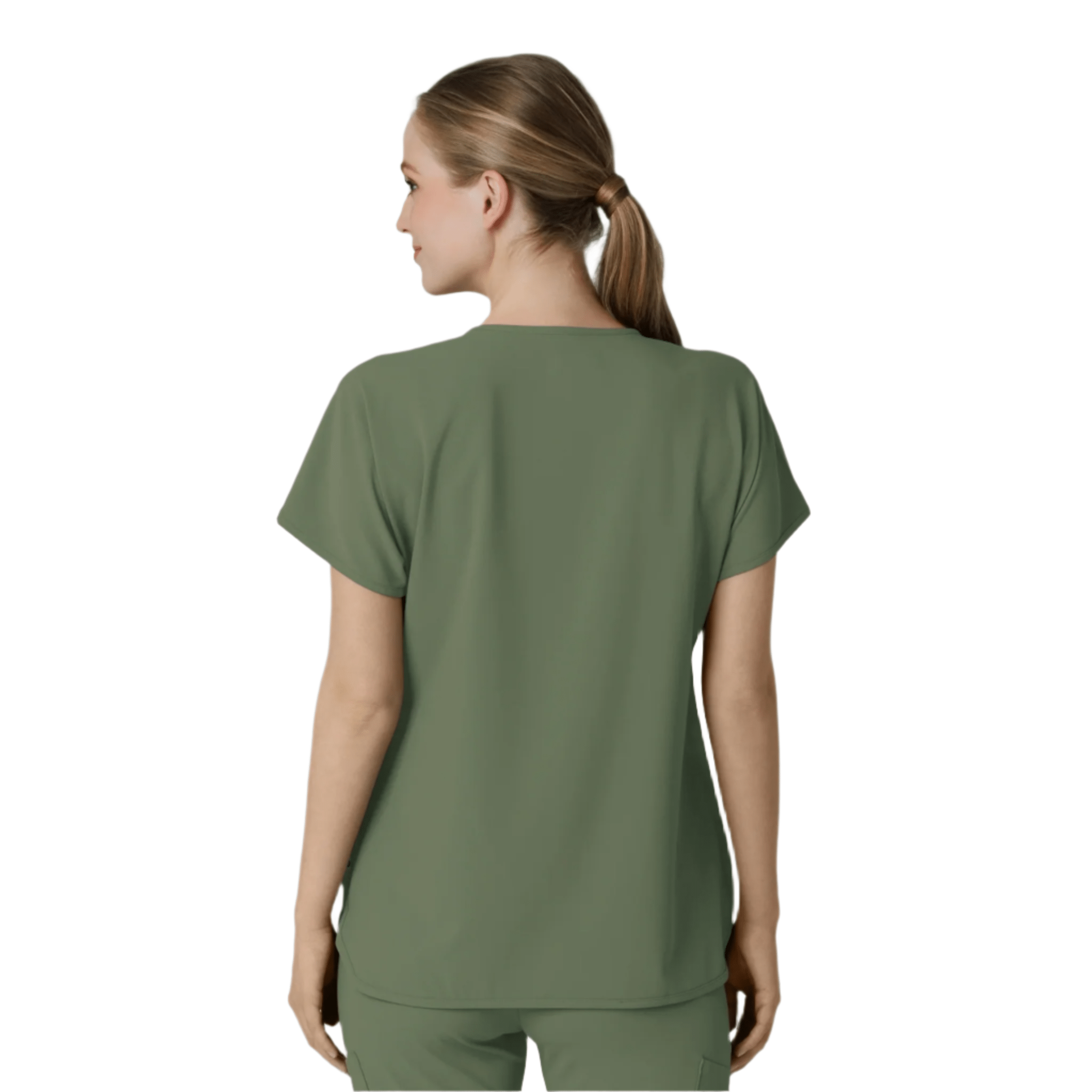 Wink Renew Women's Dolman Scrub Top - Olive