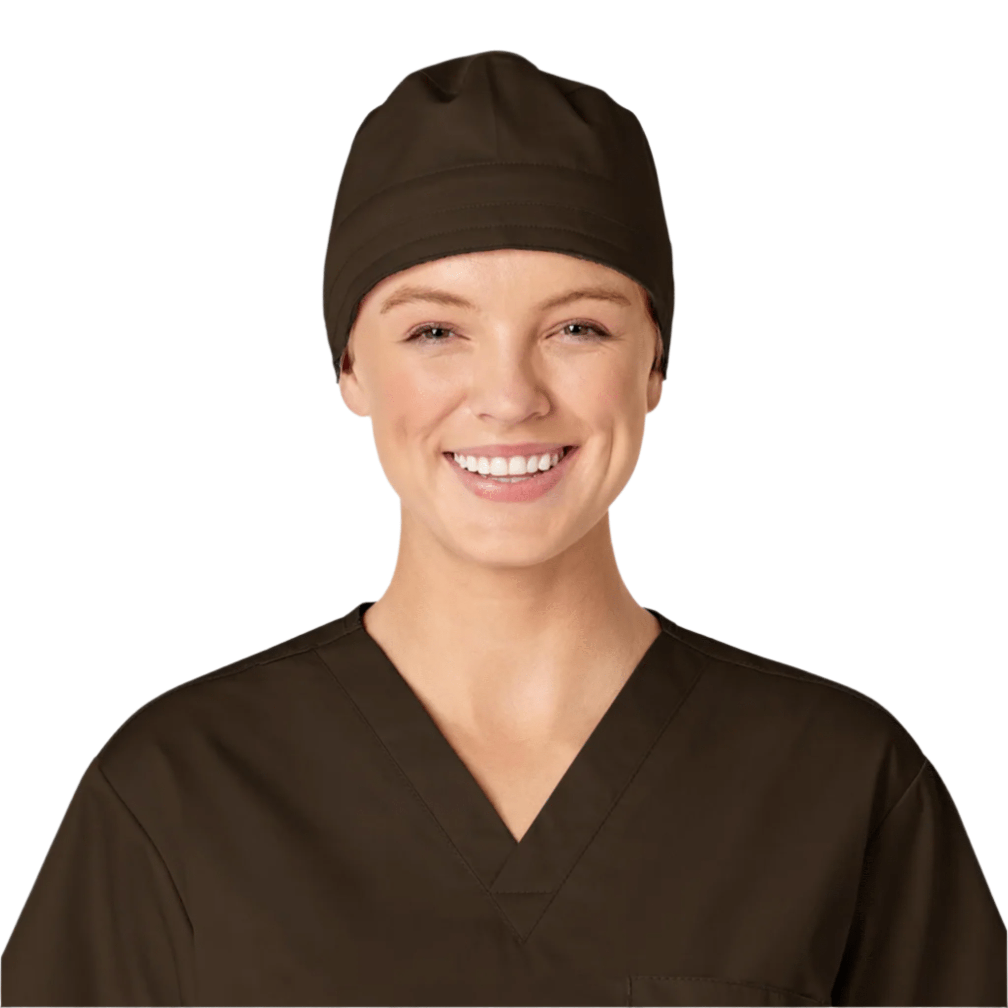 Wink Solid Scrub Cap - Chocolate by Lenny's Shoe & Apparel