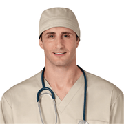 Wink Solid Scrub Cap - Khaki by Lenny's Shoe & Apparel