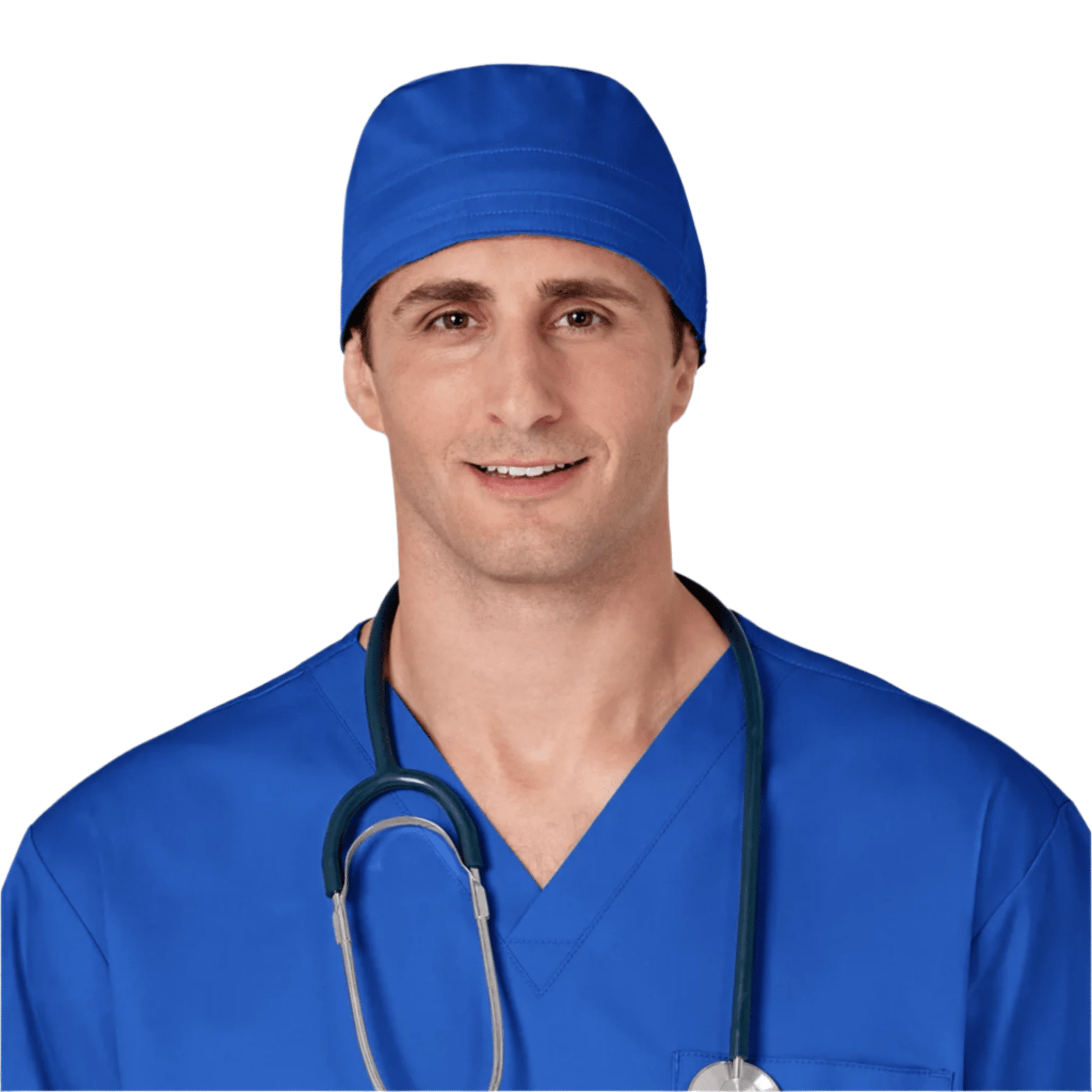 Wink Solid Scrub Cap - Royal by Lenny's Shoe & Apparel