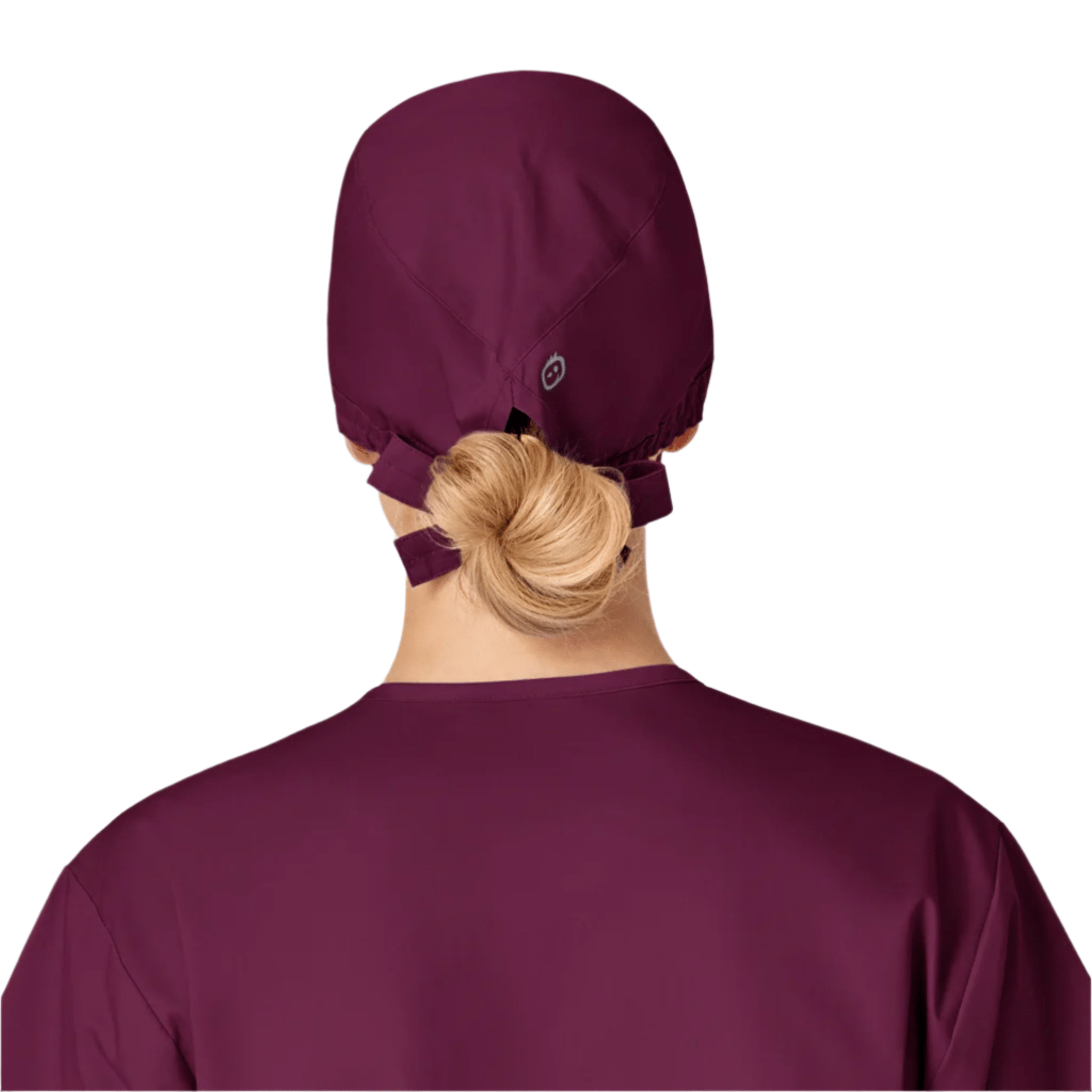 Wink Solid Scrub Cap - Wine by Lenny's Shoe & Apparel