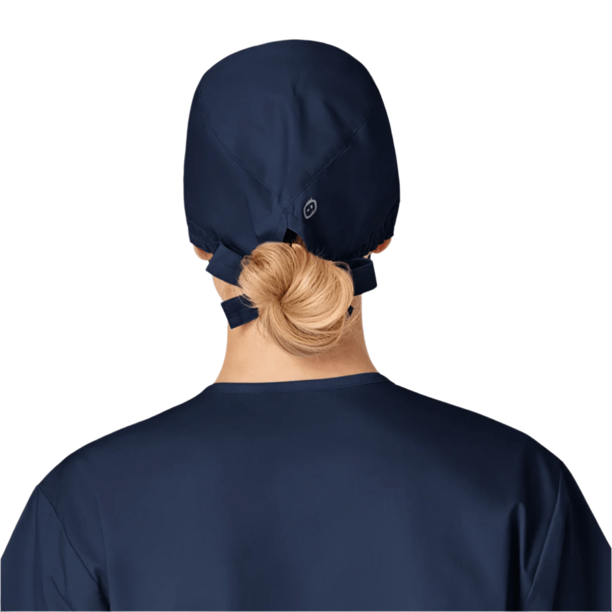 Wink Tie Back Scrub Cap - Navy Blue by Lenny's Shoe & Apparel