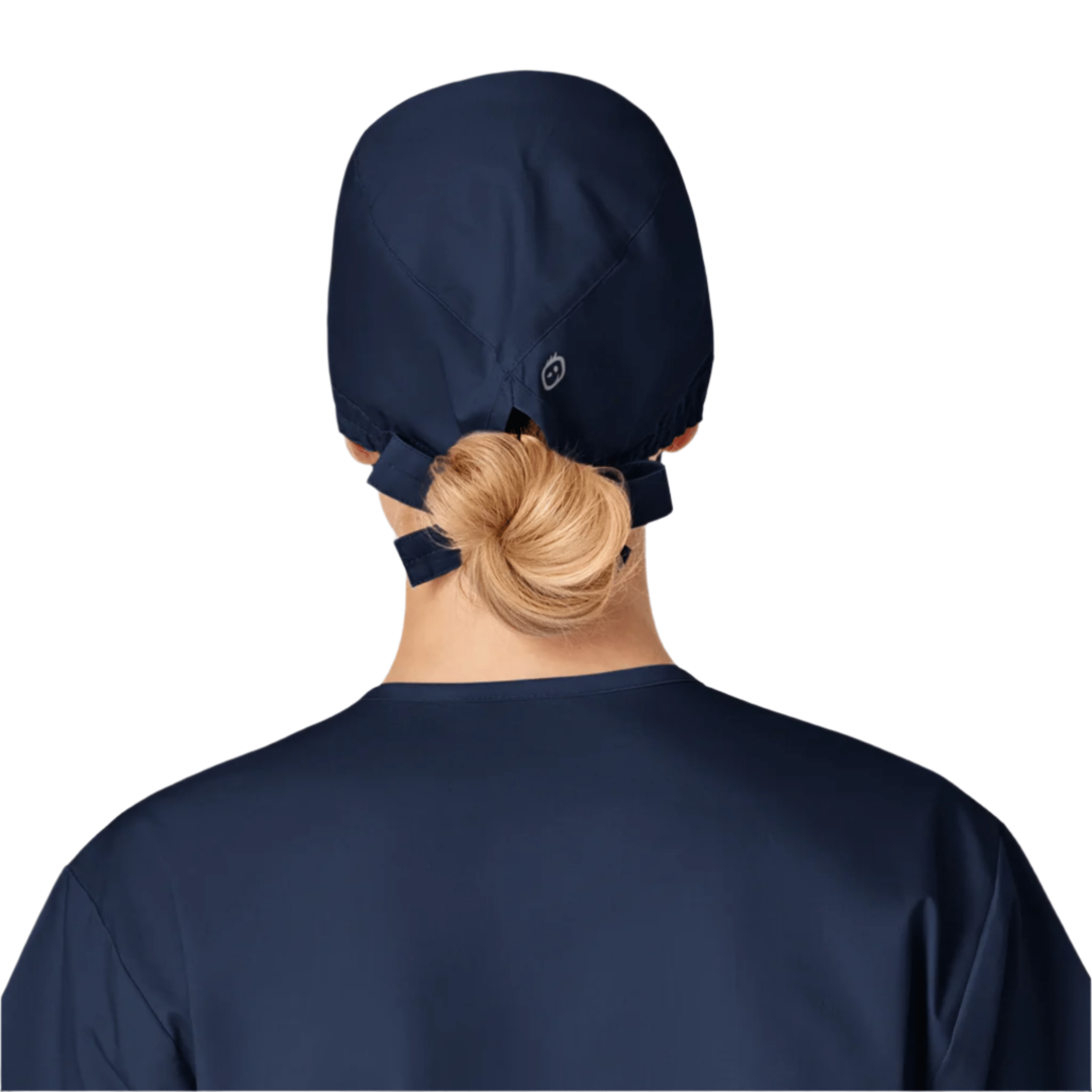 Wink Tie Back Scrub Cap - Navy Blue by Lenny's Shoe & Apparel