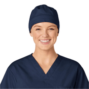 Wink Tie Back Scrub Cap - Navy Blue by Lenny's Shoe & Apparel