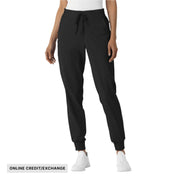 Wink Women's Renew Jogger Scrub Pant - Black