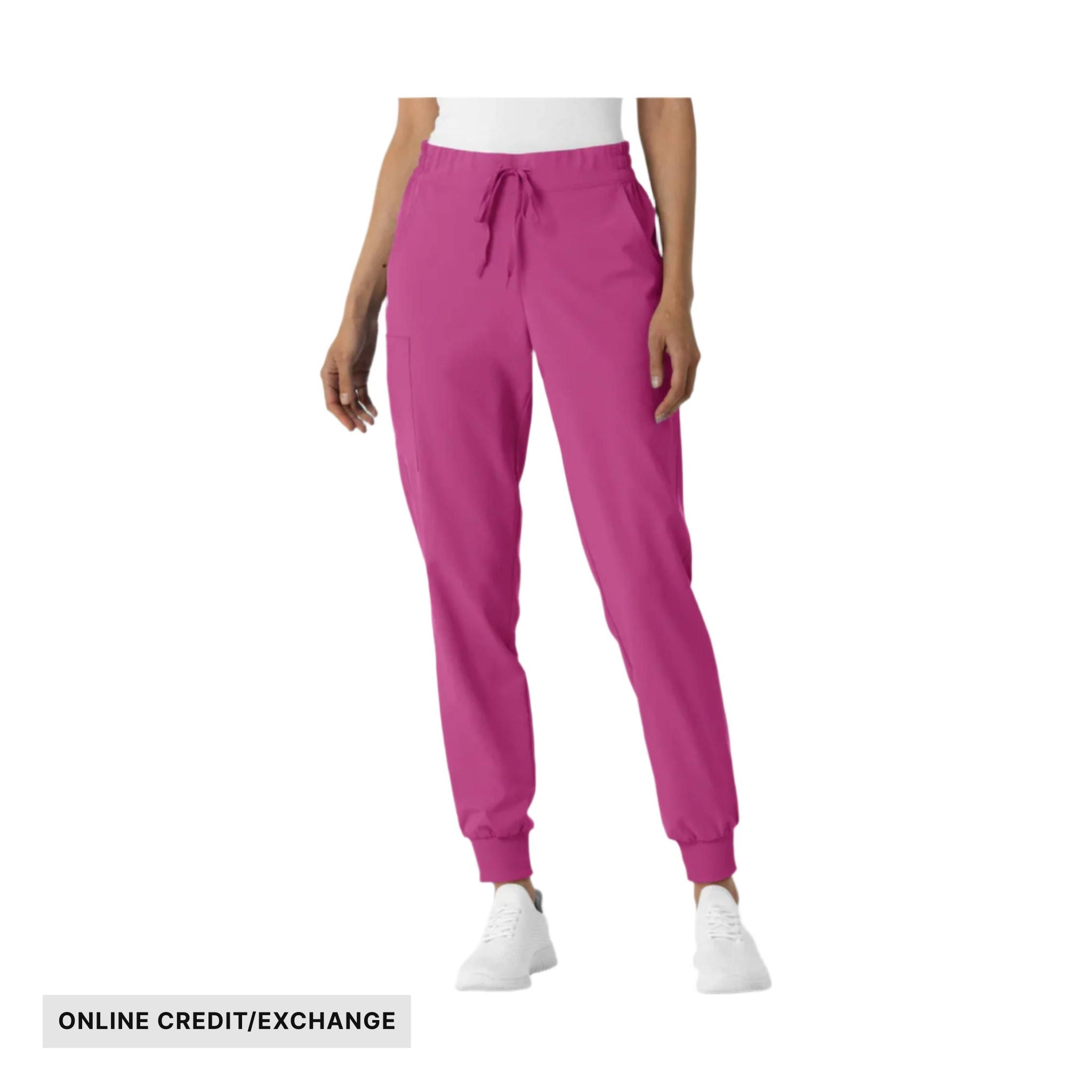 Wink Women's Renew Jogger Scrub Pant - Raspberry