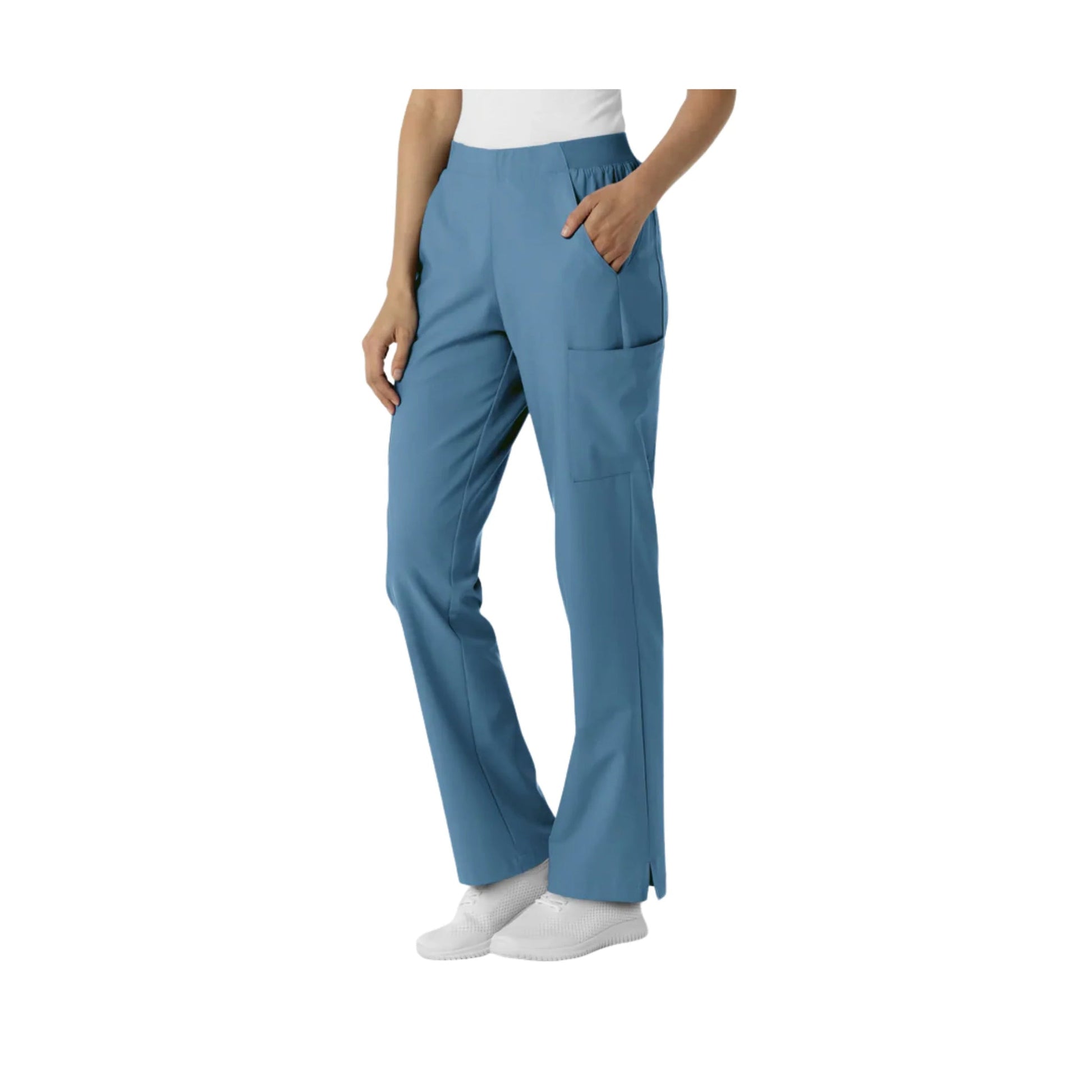 Wink Women's Cargo Utility Scrub Pant - Pacific Blue by Lenny's Shoe & Apparel