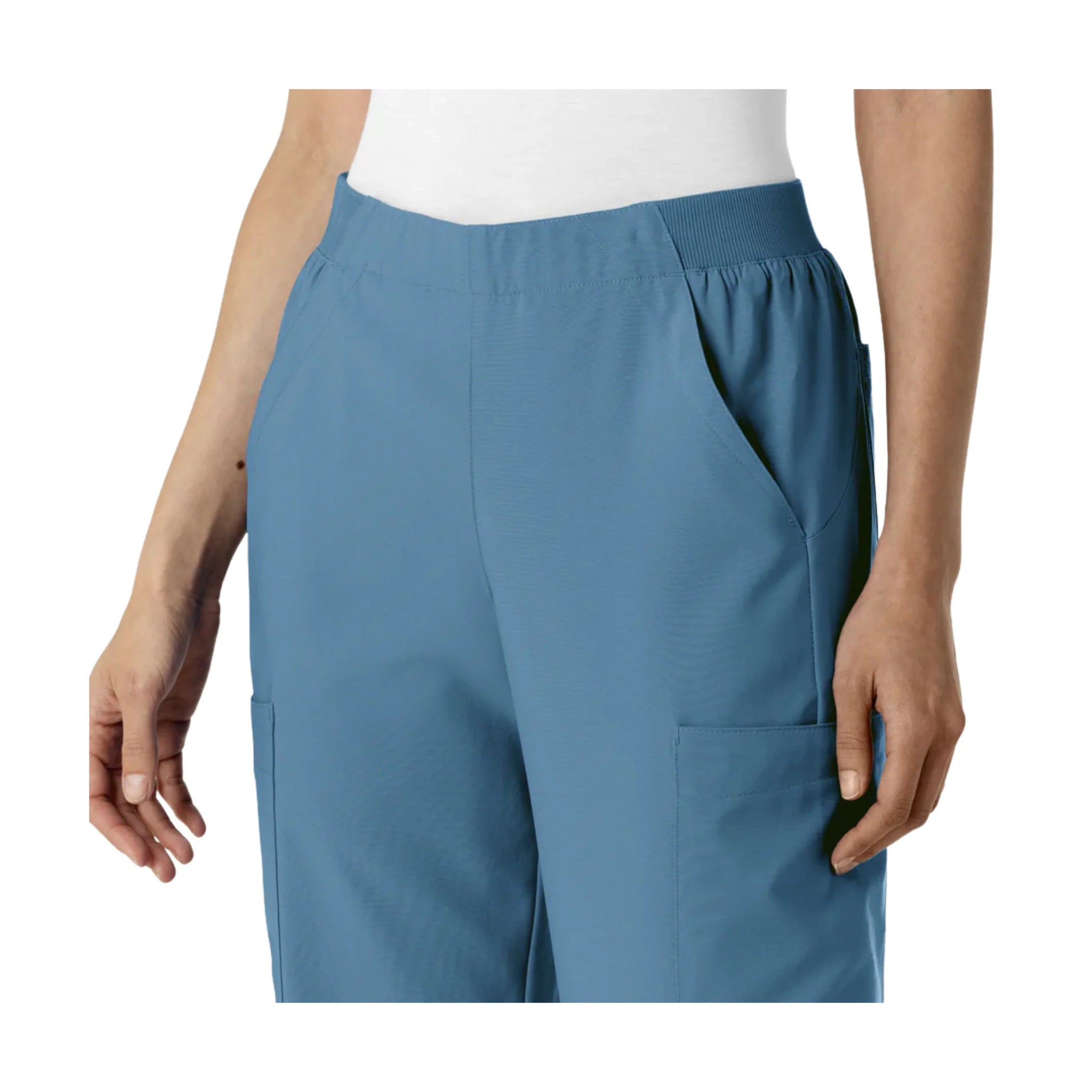 Wink Women's Cargo Utility Scrub Pant - Pacific Blue by Lenny's Shoe & Apparel