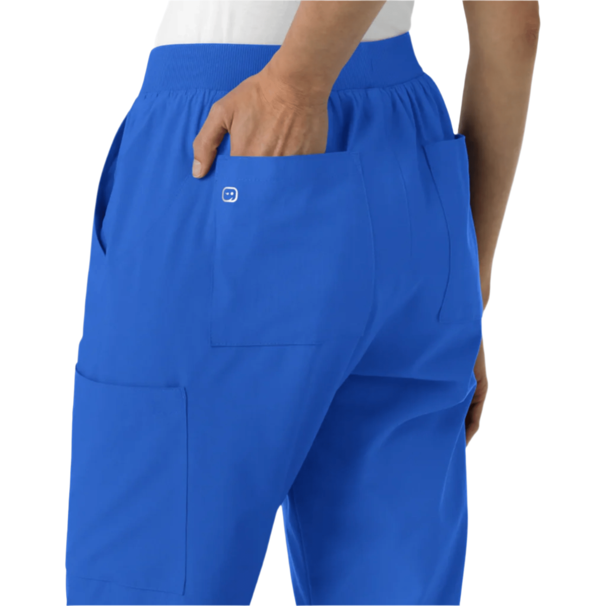 Wink Women's Cargo Utility Scrub Pant - Royal by Lenny's Shoe & Apparel