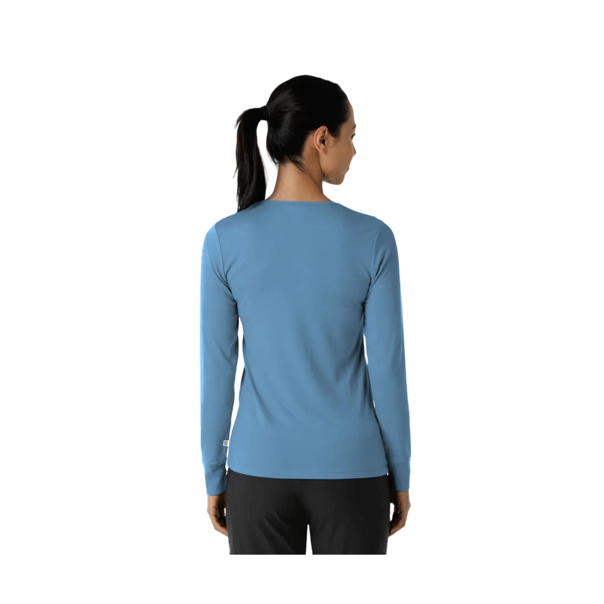 Wink Women's Essentials Layer Long Sleeve - Pacific Blue by Lenny's Shoe & Apparel