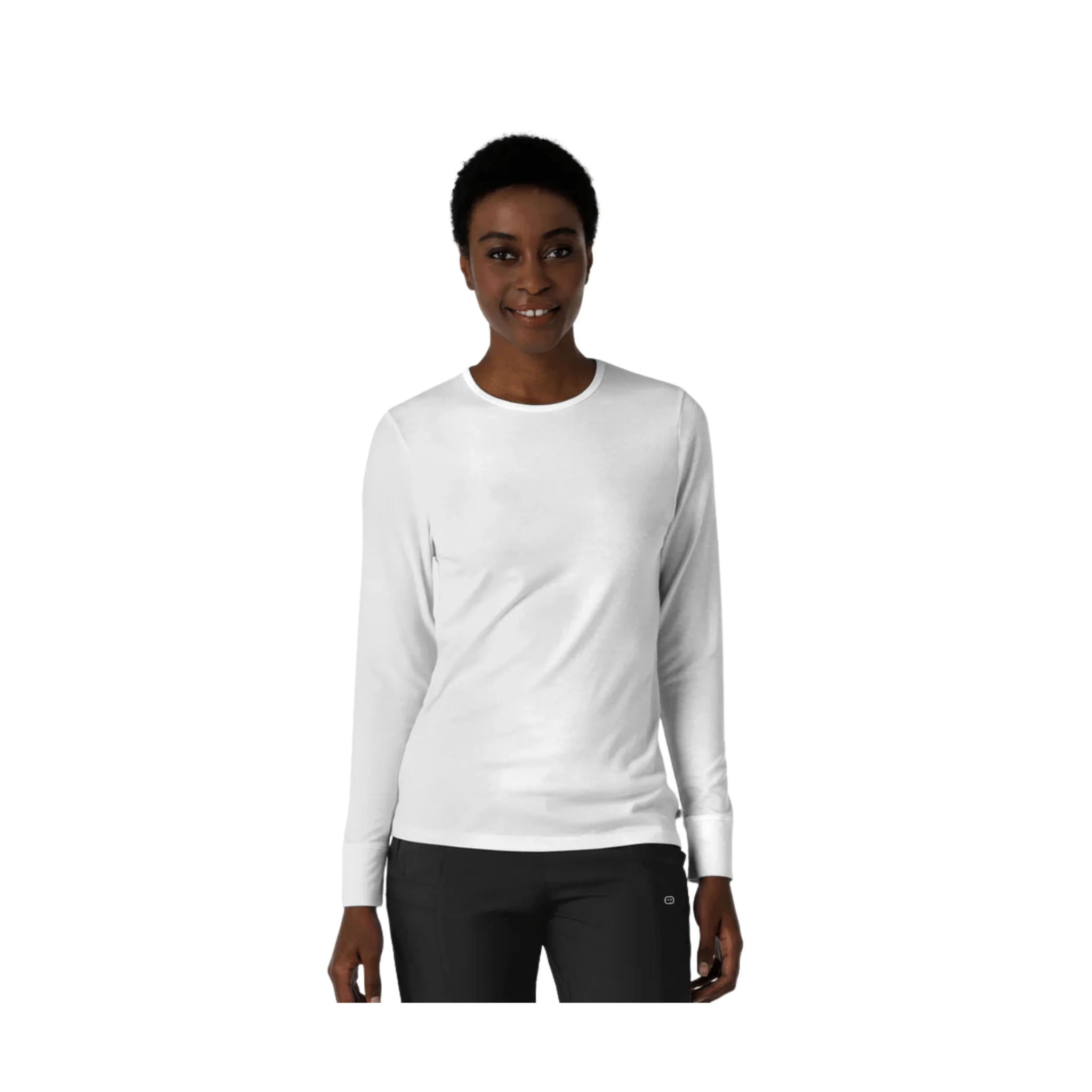 Wink Women's Essentials Layer Long Sleeve - White by Lenny's Shoe & Apparel