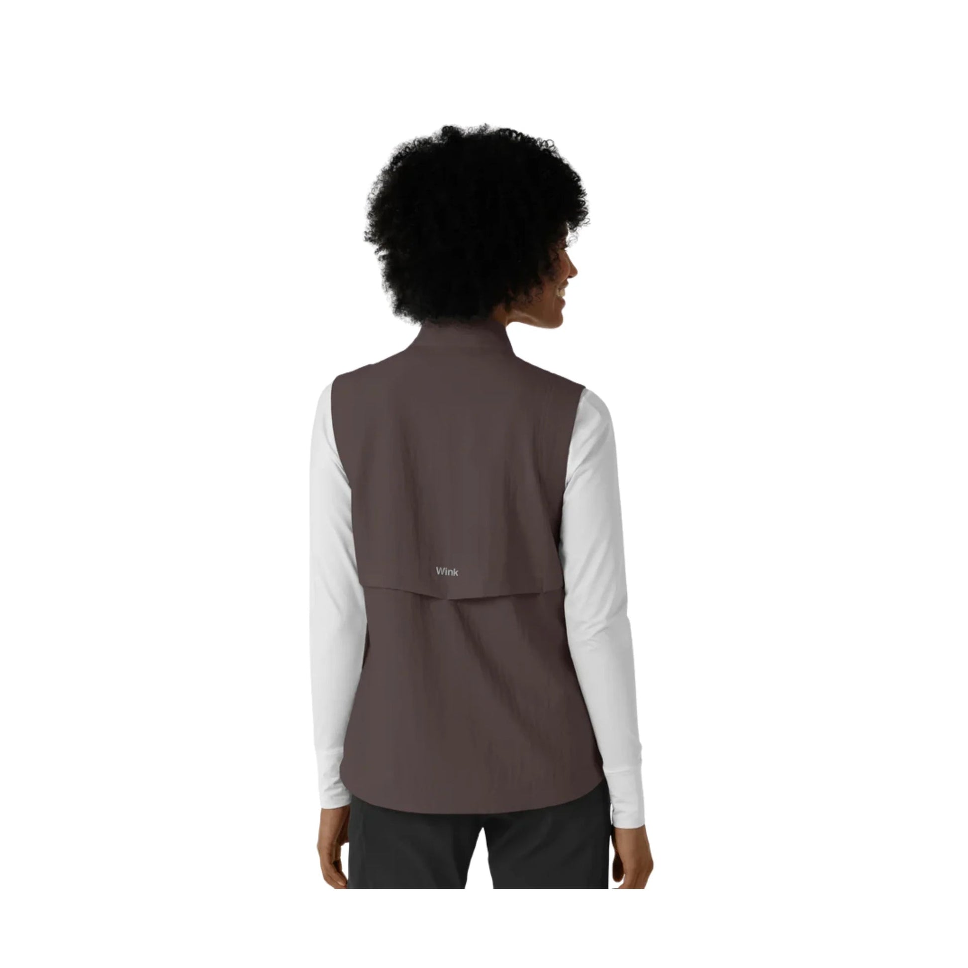 Wink Women's Everything Everywhere Scrub Vest - Graphite by Lenny's Shoe & Apparel