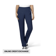 Wink Women's Flat Front Cargo Scrub Pant - Navy by Lenny's Shoe & Apparel