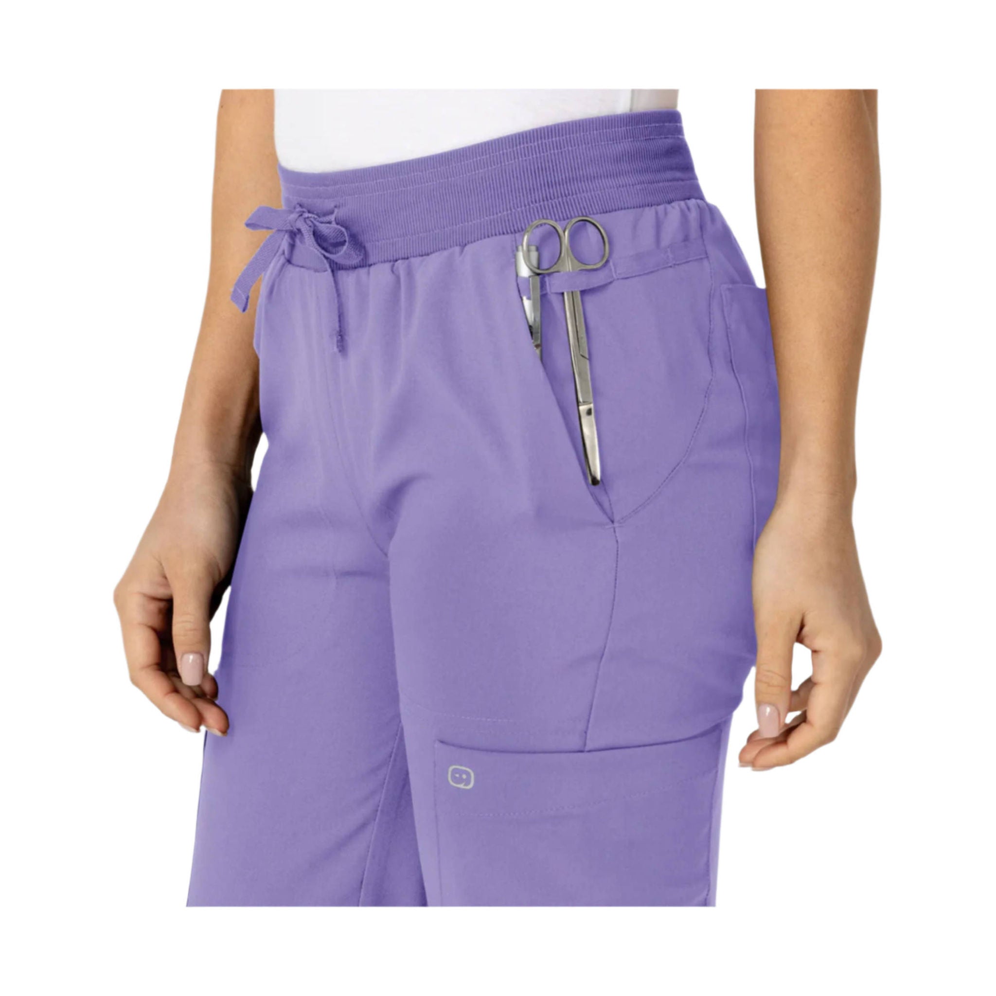 Wink Women's Flex n Reach Track Scrub Pant - Iris Purple by Lenny's Shoe & Apparel