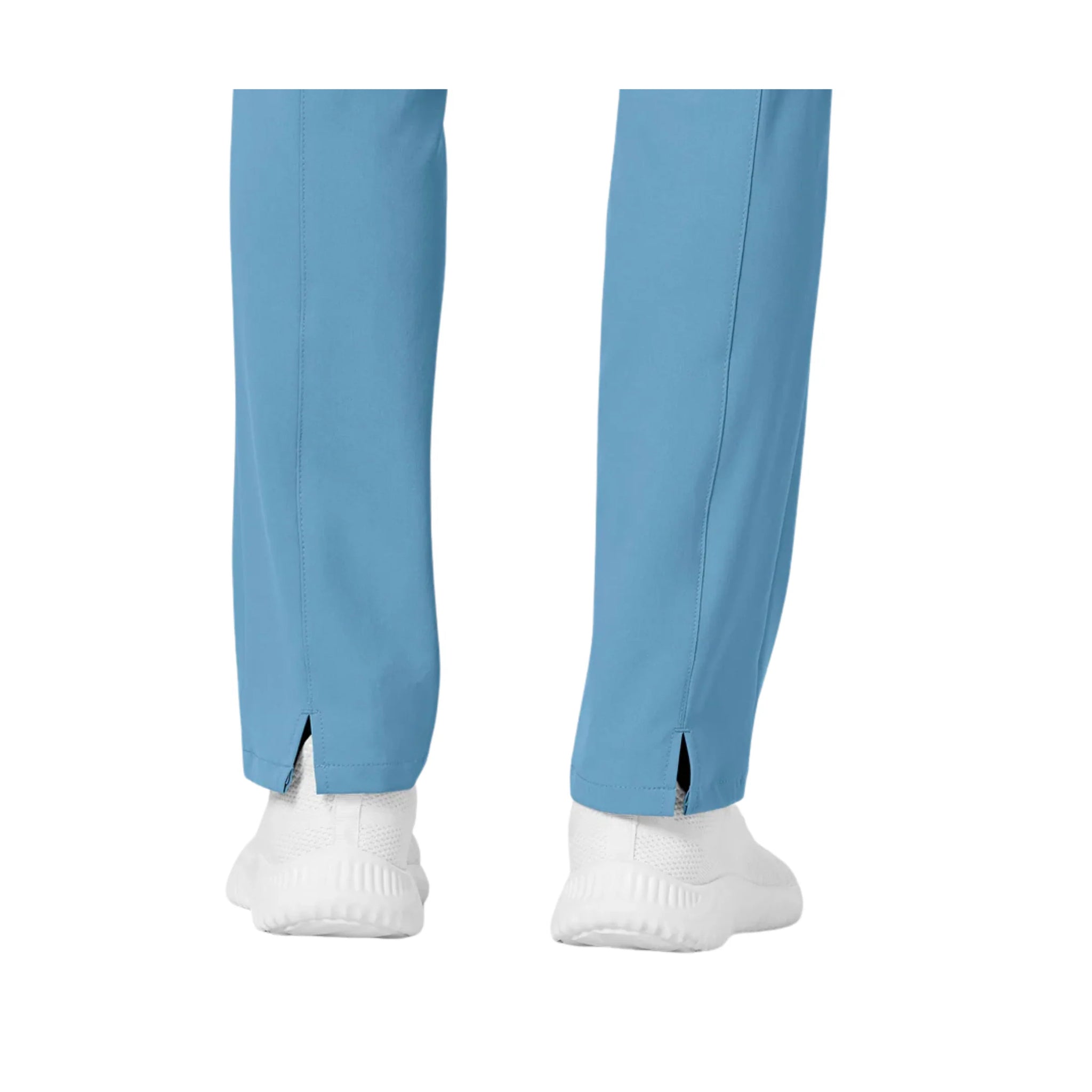 Wink Women's High Waist Slim Leg Scrub Pant - Bay Blue by Lenny's Shoe & Apparel