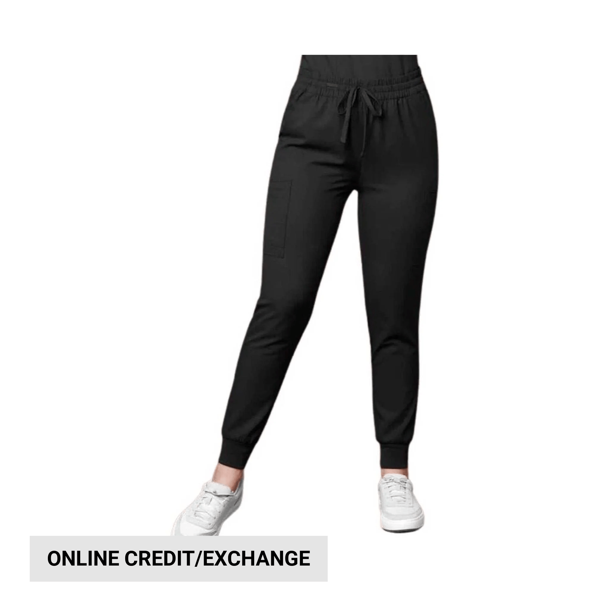 Wink Women's Jogger Scrub Pant - Black by Lenny's Shoe & Apparel
