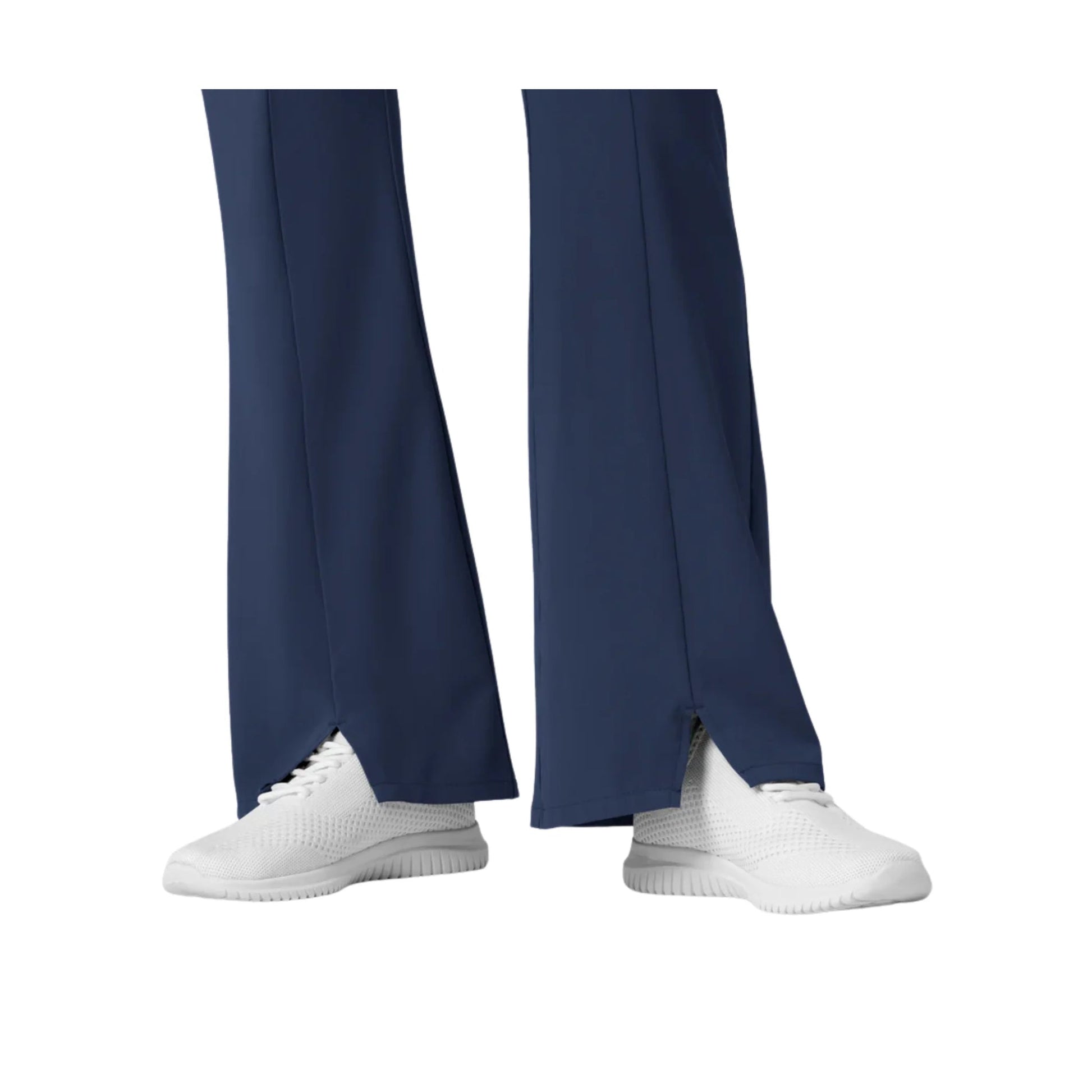 Wink Women's Renew Cargo Flare Scrub Pant - Navy by Lenny's Shoe & Apparel