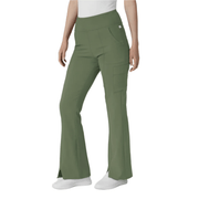 Wink Women's Renew Cargo Flare Scrub Pant - Olive by Lenny's Shoe & Apparel