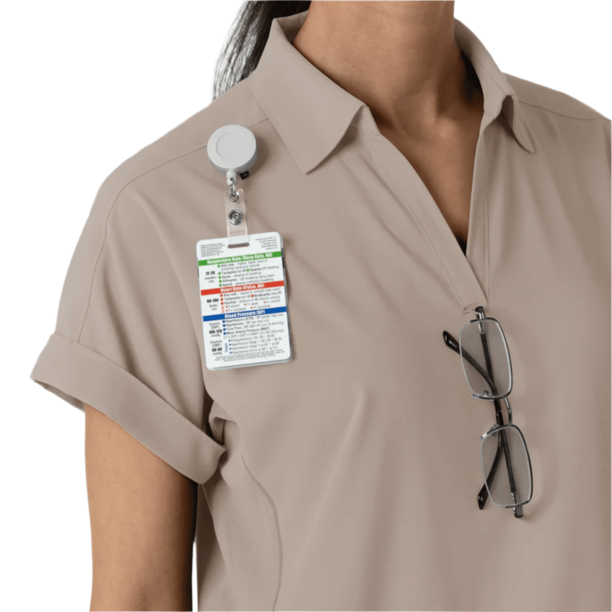 Wink Women's Renew Flex n Reach Scrub Top - Haze by Lenny's Shoe & Apparel