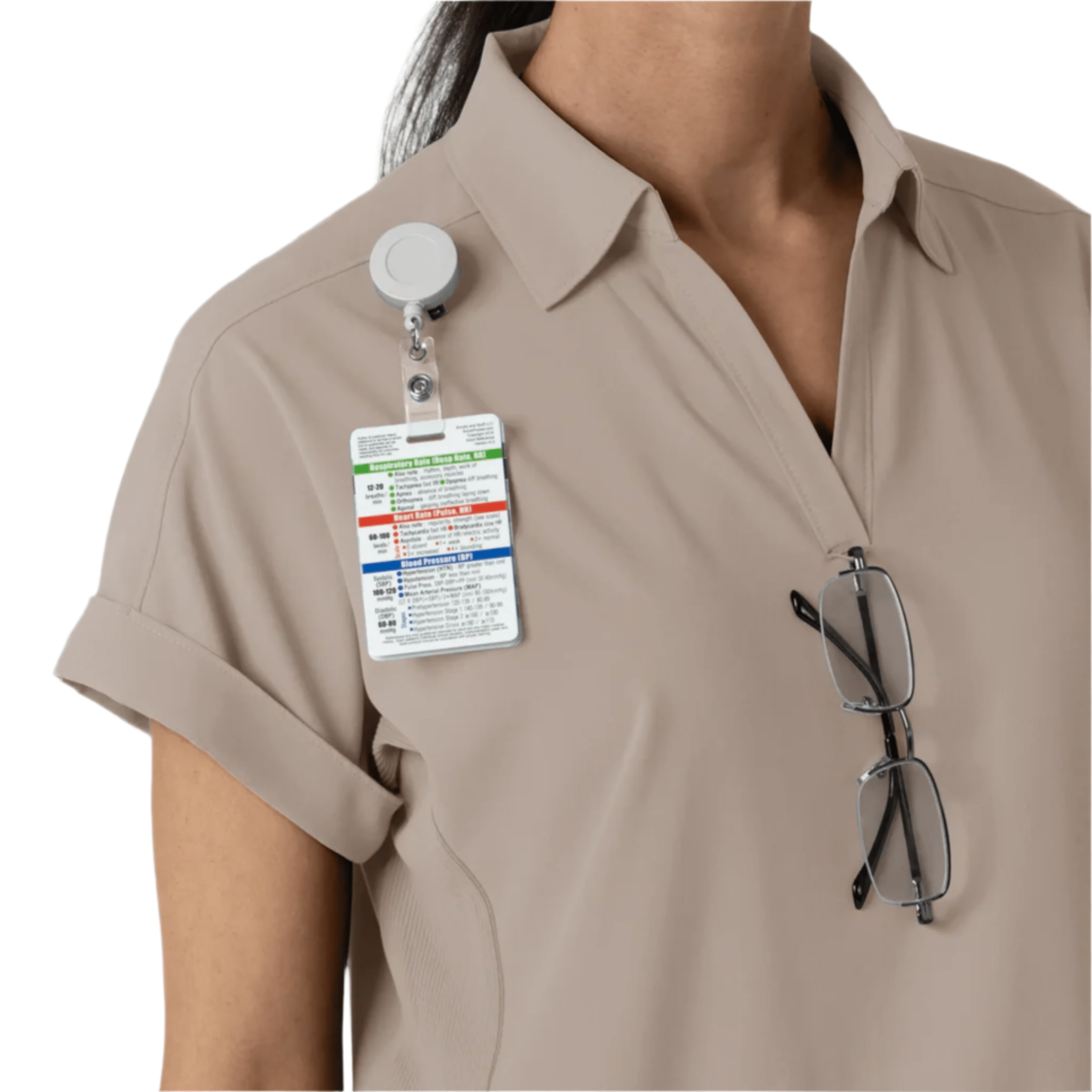 Wink Women's Renew Flex n Reach Scrub Top - Haze by Lenny's Shoe & Apparel