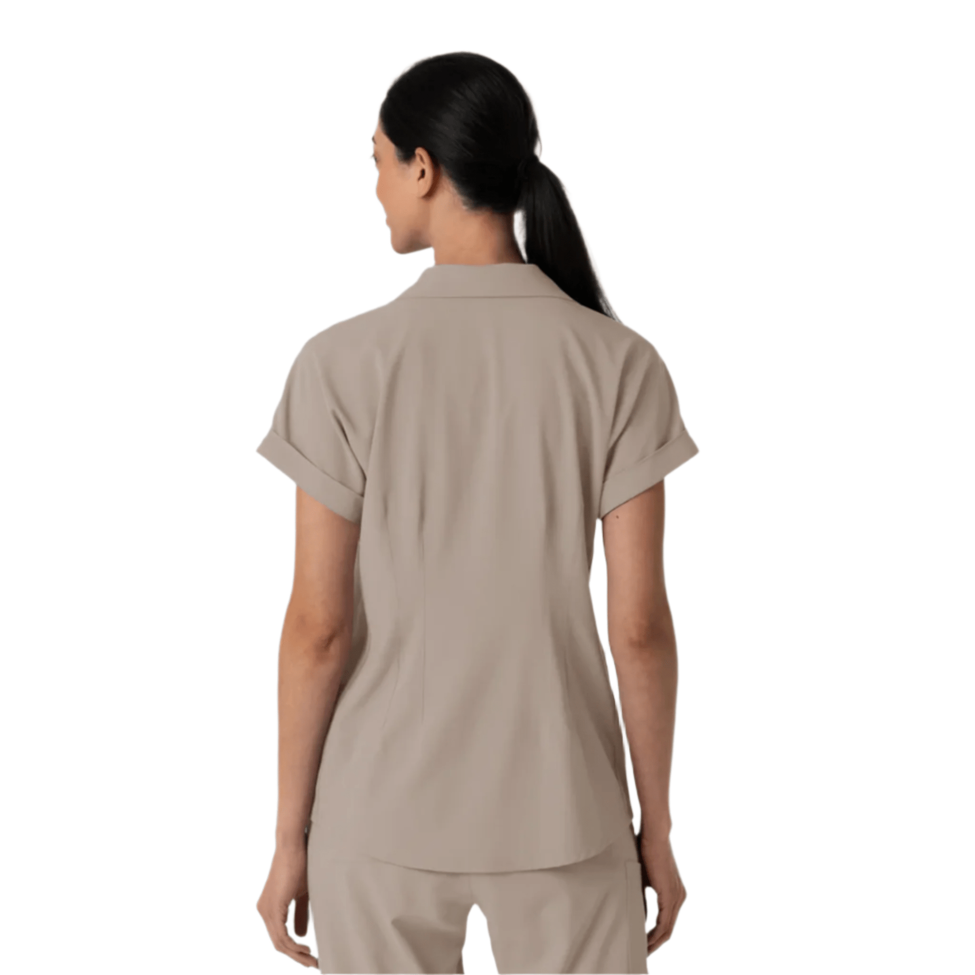 Wink Women's Renew Flex n Reach Scrub Top - Haze by Lenny's Shoe & Apparel