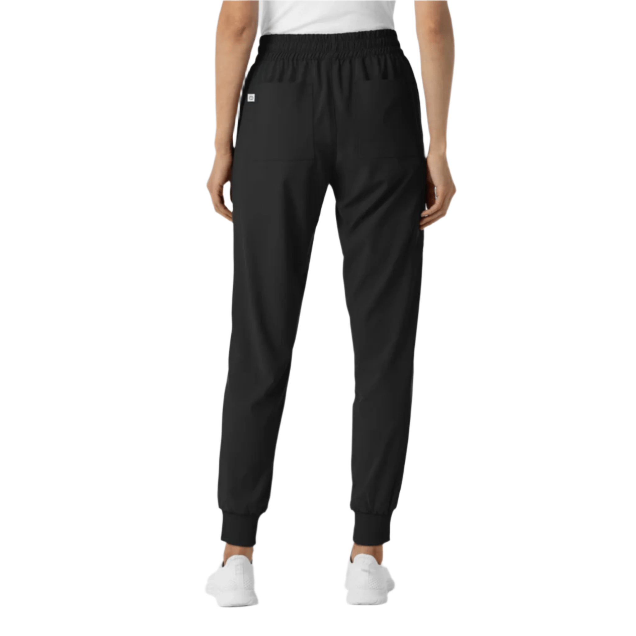 Wink Women's Renew Jogger Scrub Pant - Black by Lenny's Shoe & Apparel