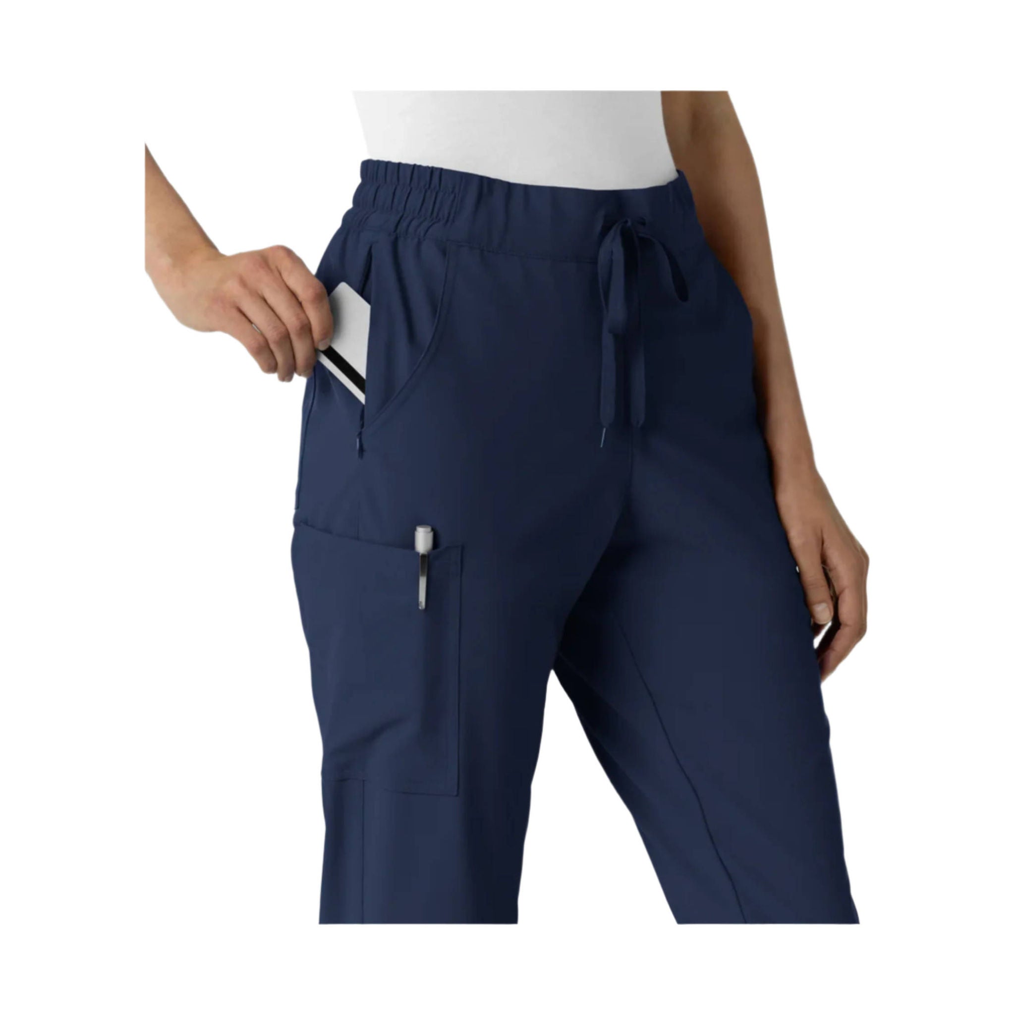 Wink Women's Renew Jogger Scrub Pant - Navy Blue by Lenny's Shoe & Apparel