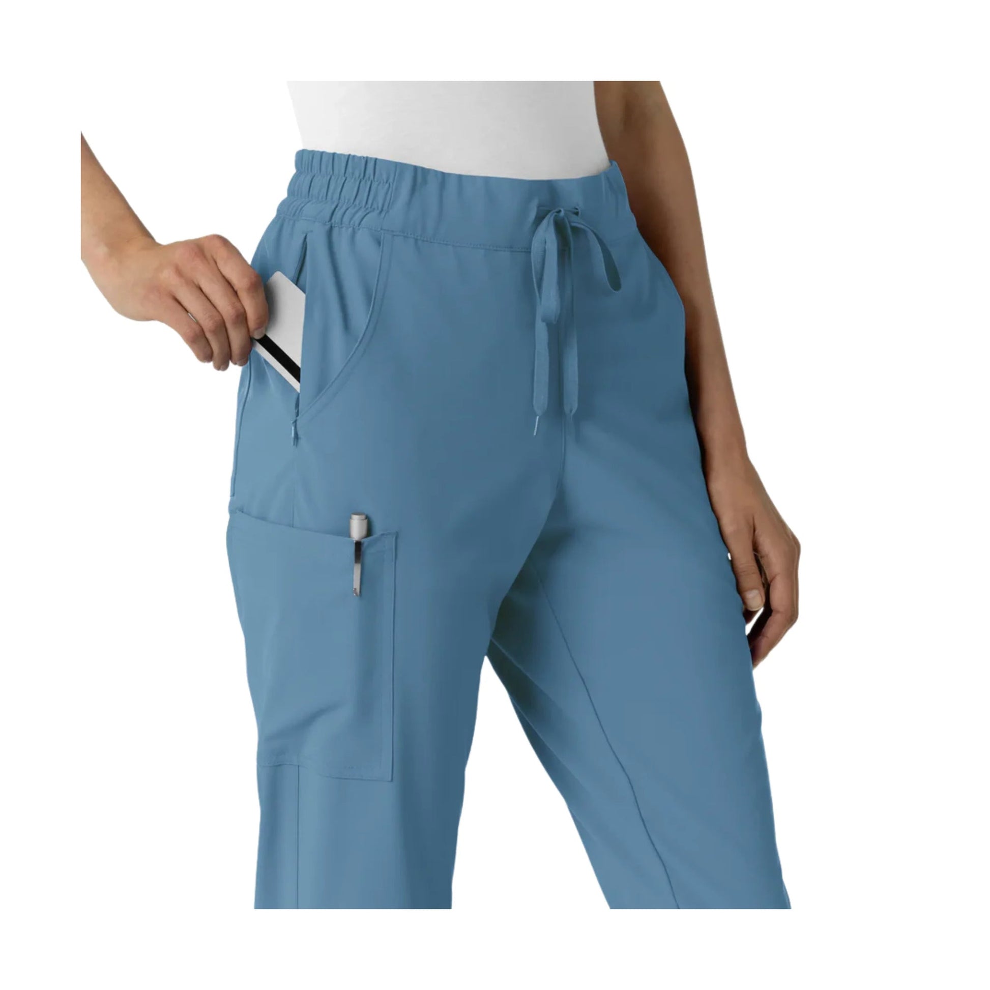 Wink Women's Renew Jogger Scrub Pant - Pacific Blue by Lenny's Shoe & Apparel