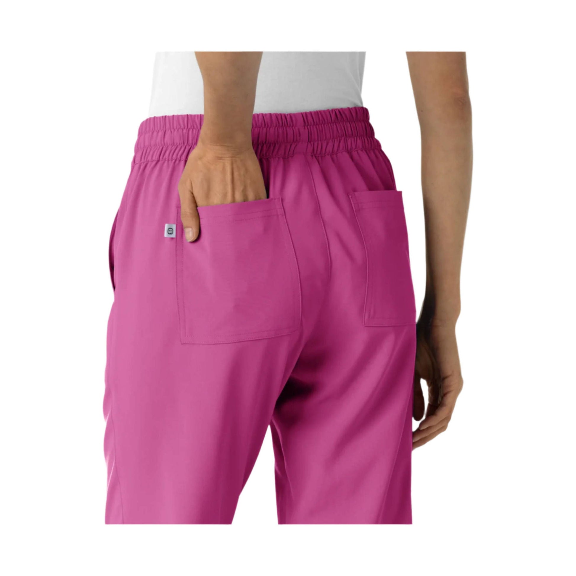Wink Women's Renew Jogger Scrub Pant - Raspberry by Lenny's Shoe & Apparel