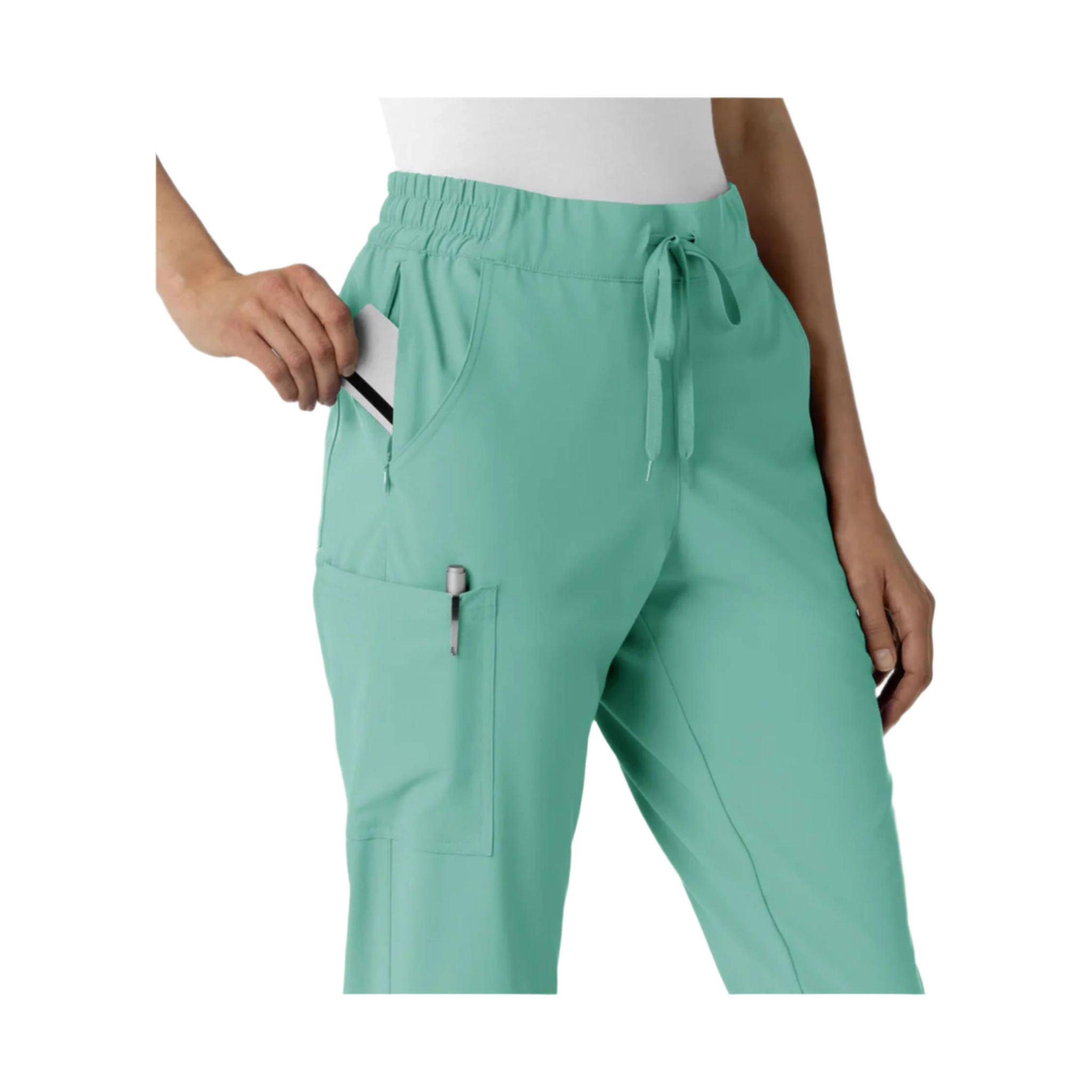 Wink Women's Renew Jogger Scrub Pant - Turquoise by Lenny's Shoe & Apparel