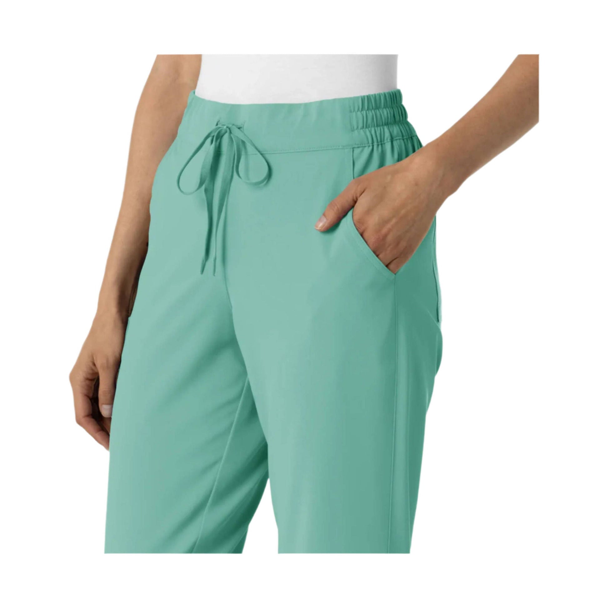 Wink Women's Renew Jogger Scrub Pant - Turquoise by Lenny's Shoe & Apparel