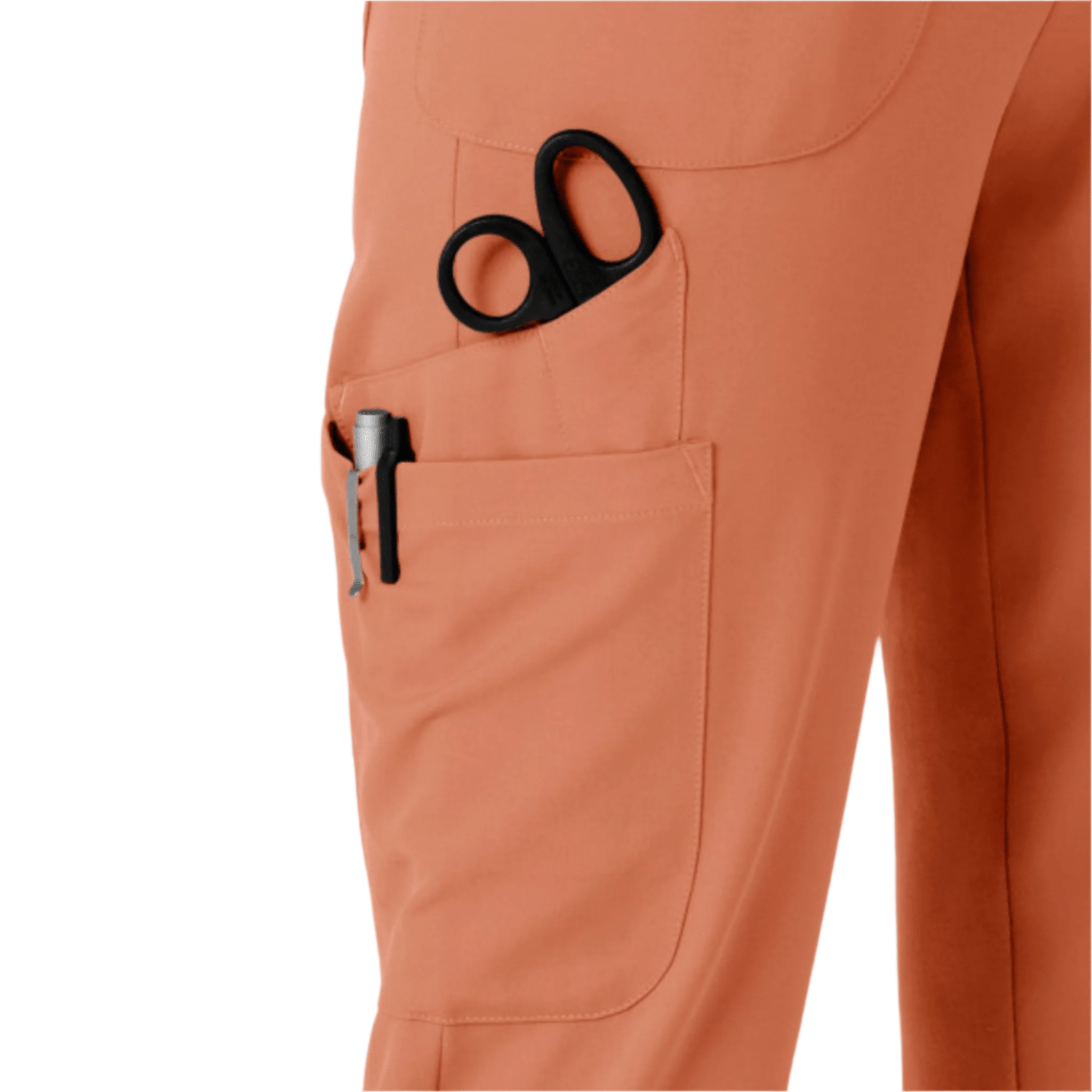 Wink Women's Thrive Stirrup Jogger Scrub Pant - Terra Cotta by Lenny's Shoe & Apparel