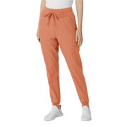Wink Women's Thrive Stirrup Jogger Scrub Pant - Terra Cotta by Lenny's Shoe & Apparel