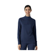 Wink Women's Watch Window Quarter Zip Top - Navy by Lenny's Shoe & Apparel