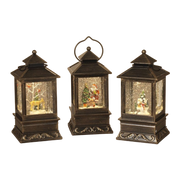 Holiday Lantern Snowglobe -