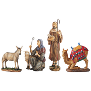 Outdoor Nativity Set - Shepherds Camel and Donkey