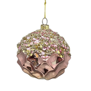 Sequin Shatterproof Ball Ornament