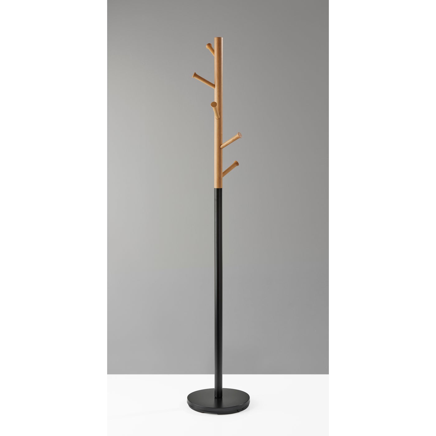 Coatrack Arbor Black & Natural by Homeportonline